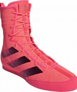 Boxing Shoes Adidas Box Hog 3 - Pink, FX1991