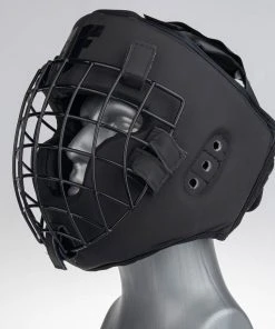 PROTECTION Fighter Shock Head Guard - Black, JE999-BLK