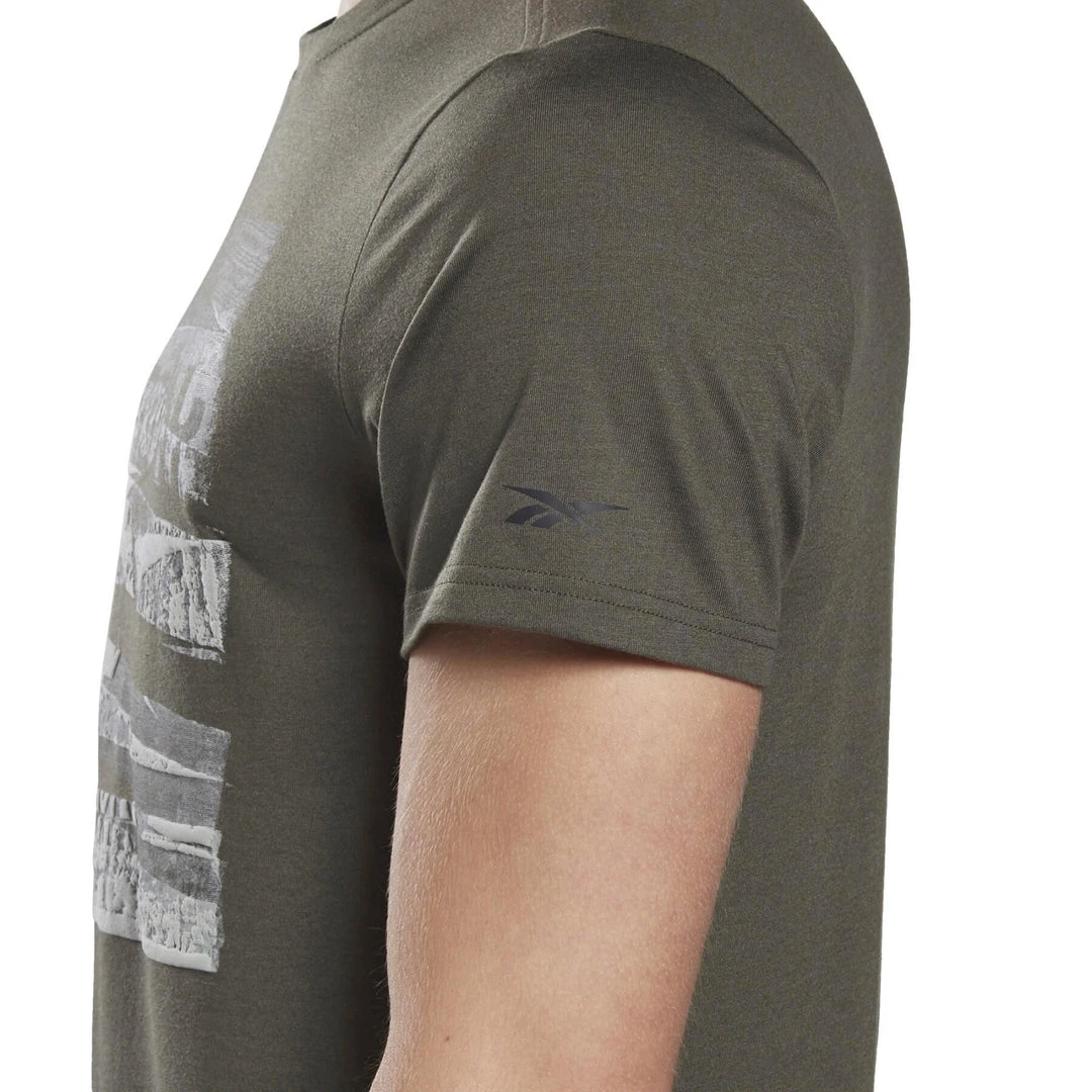 T-Shirts Reebok CBT Core Boxing Tee - Green, FU1261 5 T-Shirts Reebok CBT Core Boxing Tee - Green, FU1261