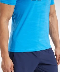 Reebok Activchill Tee - Blue, FU3284 Training T-Shirts