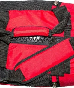 Hayashi WKF Gym Bag / Backpack Combo - Red, 8041-40