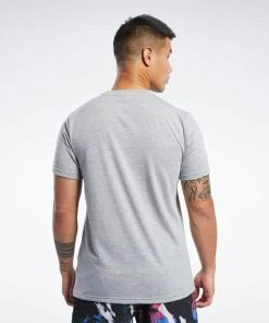 Reebok Combat Conor McGregor Tee - Grey, FM1493 16 Reebok Combat Conor McGregor Tee - Grey, FM1493