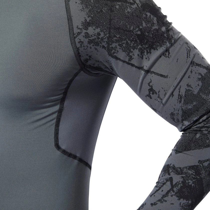 Reebok Jacquard Rashguard - Black, DQ1982 8 Reebok Jacquard Rashguard - Black, DQ1982