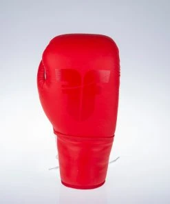 Fighter Boxing Gloves Competition Pro - Red/white, FBG-004R 18 Fighter Boxing Gloves Competition Pro - Red/white, FBG-004R