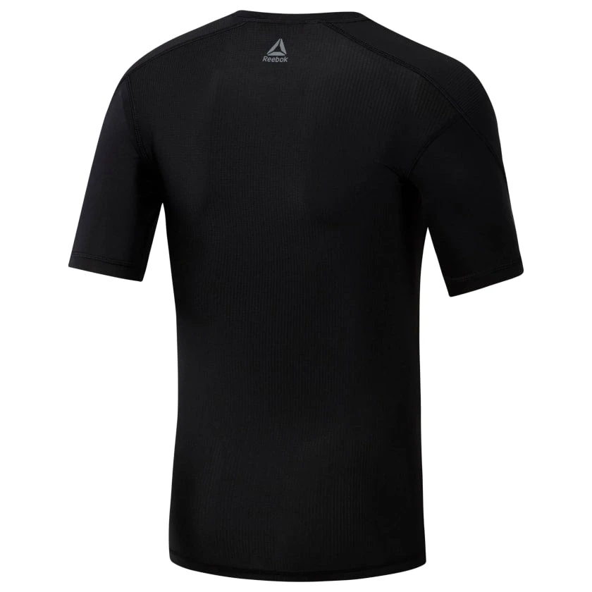 Reebok Training T-Shirts Workout Graphic Compression Tee - Black, EC0960 10 Reebok Training T-Shirts Workout Graphic Compression Tee - Black, EC0960