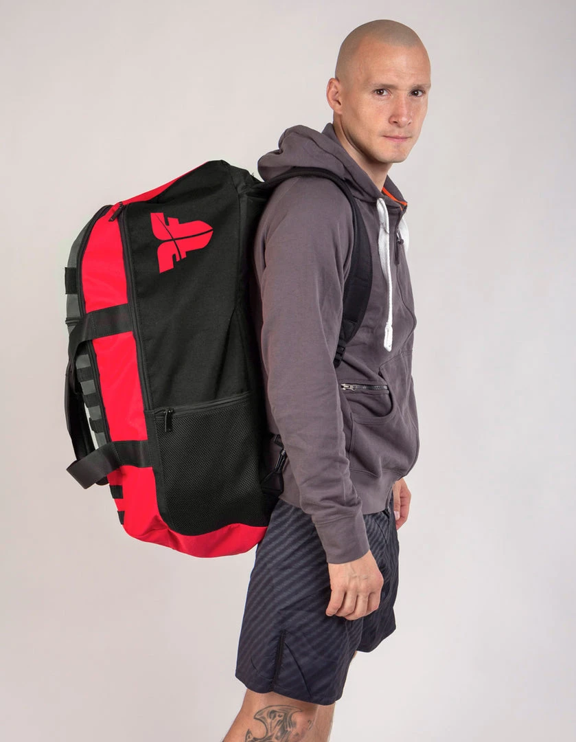 TRAINING Sports Bag FIGHTER LINE XL - Red/grey/black, FTBP-01 4 TRAINING Sports Bag FIGHTER LINE XL - Red/grey/black, FTBP-01