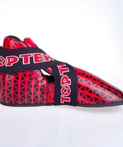 PROTECTION TOP TEN Super-light Triangles Kicks - Red/black, 3067-49T 15 PROTECTION TOP TEN Super-light Triangles Kicks - Red/black, 3067-49T