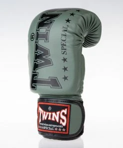 Boxing Gloves Twins - Khaki, BGVL-8-GREEN 18 Boxing Gloves Twins - Khaki, BGVL-8-GREEN