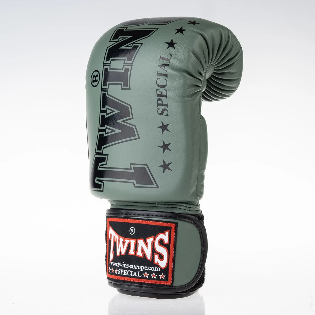 Boxing Gloves Twins - Khaki, BGVL-8-GREEN 10 Boxing Gloves Twins - Khaki, BGVL-8-GREEN
