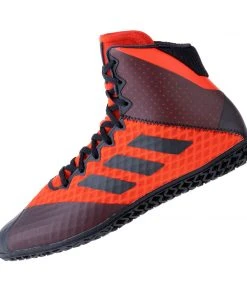 Adidas Wrestling Shoes Mat Wizard 4. - Black/red, BC0532