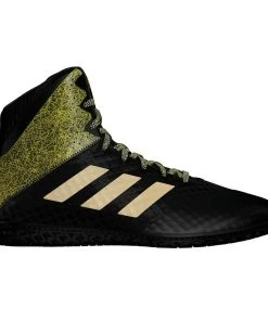 Adidas Wrestling Shoes Mat Wizard Hype - Black/gold, EF1476
