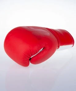 Fighter Boxing Gloves Competition Pro - Red/white, FBG-004R 13 Fighter Boxing Gloves Competition Pro - Red/white, FBG-004R