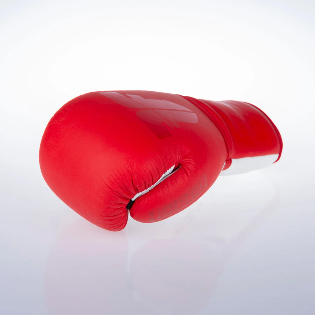 Fighter Boxing Gloves Competition Pro - Red/white, FBG-004R 5 Fighter Boxing Gloves Competition Pro - Red/white, FBG-004R
