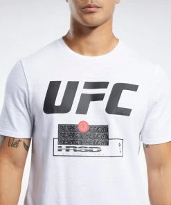 T-Shirts Reebok UFC FG Fight Week Tee- White, FJ5156 13 T-Shirts Reebok UFC FG Fight Week Tee- White, FJ5156