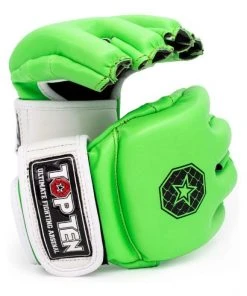 Top Ten MMA Gloves Striking C-Type - Green/white, 23351-51