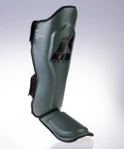 King Pro Boxing Shin Guards - Khaki, KPB/SG-4 PROTECTION