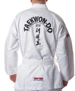 Taekwondo ITF Uniforms Top Ten Dobok KYONG - Student - White, 1669-1-CZ 8 Taekwondo ITF Uniforms Top Ten Dobok KYONG - Student - White, 1669-1-CZ