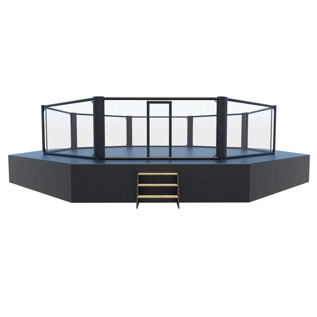 Fighter MMA Competition Cage 7x7m + Sidewalk 1m - Black, 7V1002DCH TRAINING 3 Fighter MMA Competition Cage 7x7m + Sidewalk 1m - Black, 7V1002DCH TRAINING