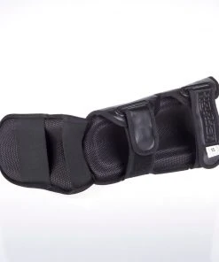Fighter Shinguards Thai Ergo - Black/white, FSG-004BW PROTECTION