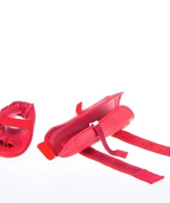 Hayashi PROTECTION Karate Kickprotector - Instep And Shin WKF - Red, 343-4N 16 Hayashi PROTECTION Karate Kickprotector - Instep And Shin WKF - Red, 343-4N