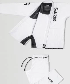 Grips Gr1ps BJJ Uniform Primero Competition - White, G10118-WHT