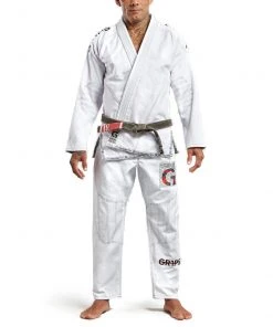 Grips Armadura 2.0 BJJ Kimono Camo - White, G10129-WHI