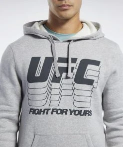 Hoodies Reebok UFC FG Hoodie - Grey, FK2342