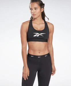 Women's Tops Reebok Hero Medium - Impact Racer Bra, FK5315
