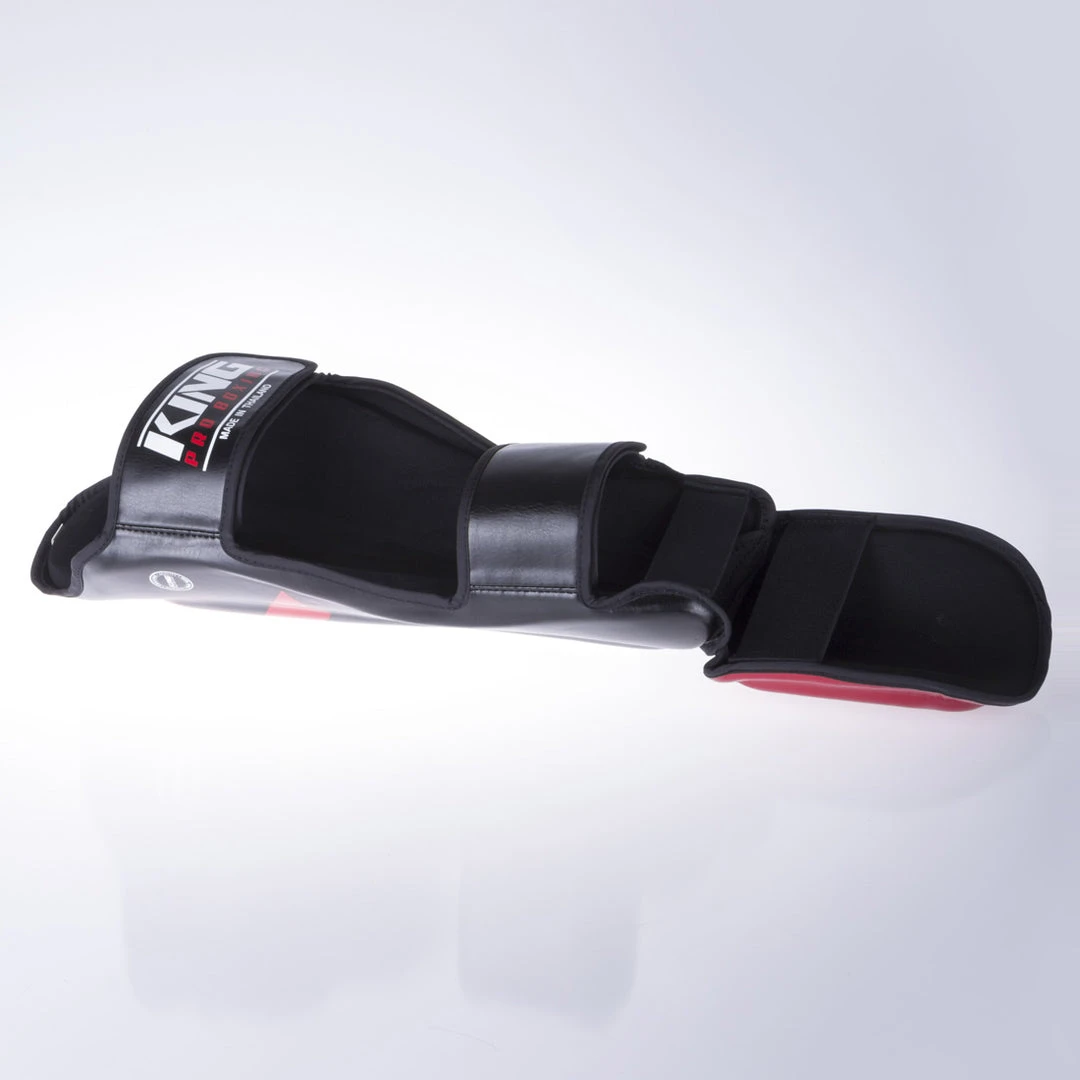 King Pro Boxing Shin Guards - Black/red, KPG-SG-95 5 King Pro Boxing Shin Guards - Black/red, KPG-SG-95
