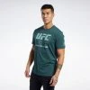 T-Shirts Reebok UFC Logo T-shirt - Green, FJ5159