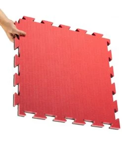 Trocellen Tatami Mini Set Of 8 Pieces - Red/black, FTTM-50 TRAINING 12 Trocellen Tatami Mini Set Of 8 Pieces - Red/black, FTTM-50 TRAINING
