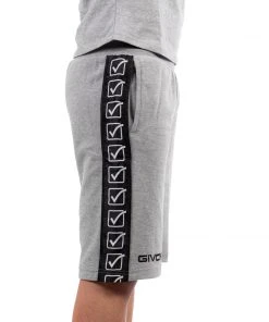 Training Shorts Givova Terry Band Shorts - Grey, BA04-GRY