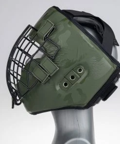 Fighter Shock Head Guard - Khaki/camo, JE999-KHC