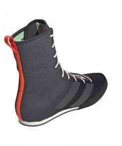 Boxing Shoes Adidas Box Hog 3 - Grey/black, FV6586