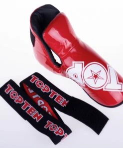 PROTECTION Top Ten ITF Kicks Glossy - Red, 3067-4ITF