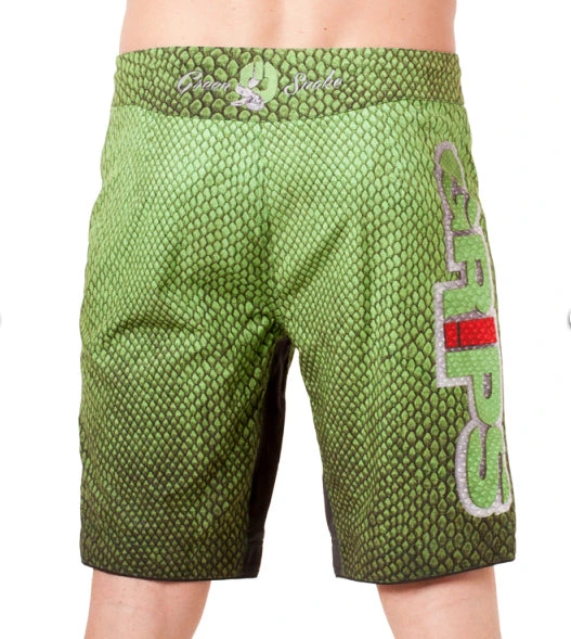 GRIPS MMA Trenky Snake Green, GR0037 MMA Shorts 5 GRIPS MMA Trenky Snake Green, GR0037 MMA Shorts