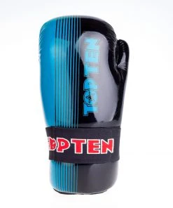 GLOVES Pointfighter TOP TEN Glossy - Black/blue, 2067-96LA