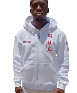 TOP TEN Hooded Sweater ITF - White, 1948-1