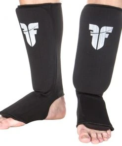 Fighter Shin Instep Guard - Black, JE1401IN
