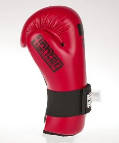 Fighter Open Gloves Strap - Dark Red, FOG-001R 19 Fighter Open Gloves Strap - Dark Red, FOG-001R