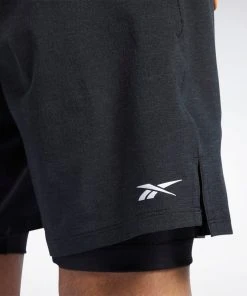 Compression Shorts Reebok 2in1 Epic Shorts - Black, FS8561 14 Compression Shorts Reebok 2in1 Epic Shorts - Black, FS8561