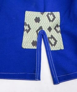 Fighter BJJ Kimono Rice Straw - KIDS - Blue, BJJBLU-07 13 Fighter BJJ Kimono Rice Straw - KIDS - Blue, BJJBLU-07