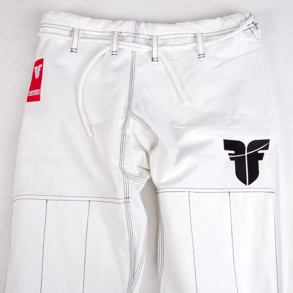 Fighter BJJ Kimono Rice Straw - KIDS - White, BJJBW-08 7 Fighter BJJ Kimono Rice Straw - KIDS - White, BJJBW-08