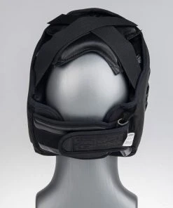 PROTECTION Fighter Shock Head Guard - Black, JE999-BLK