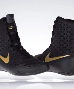 Nike KO Boxing Shoes - Black/gold, 839421001 14 Nike KO Boxing Shoes - Black/gold, 839421001