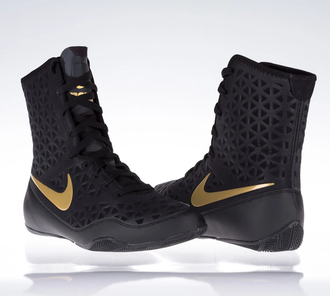 Nike KO Boxing Shoes - Black/gold, 839421001 8 Nike KO Boxing Shoes - Black/gold, 839421001