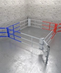 Floor Boxing Ring Fighter Wall With 3 Ropes, BRF-NF3W TRAINING 9 Floor Boxing Ring Fighter Wall With 3 Ropes, BRF-NF3W TRAINING