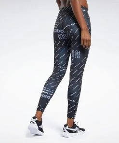 Reebok Workout Ready Allover Print Tights, FK6865