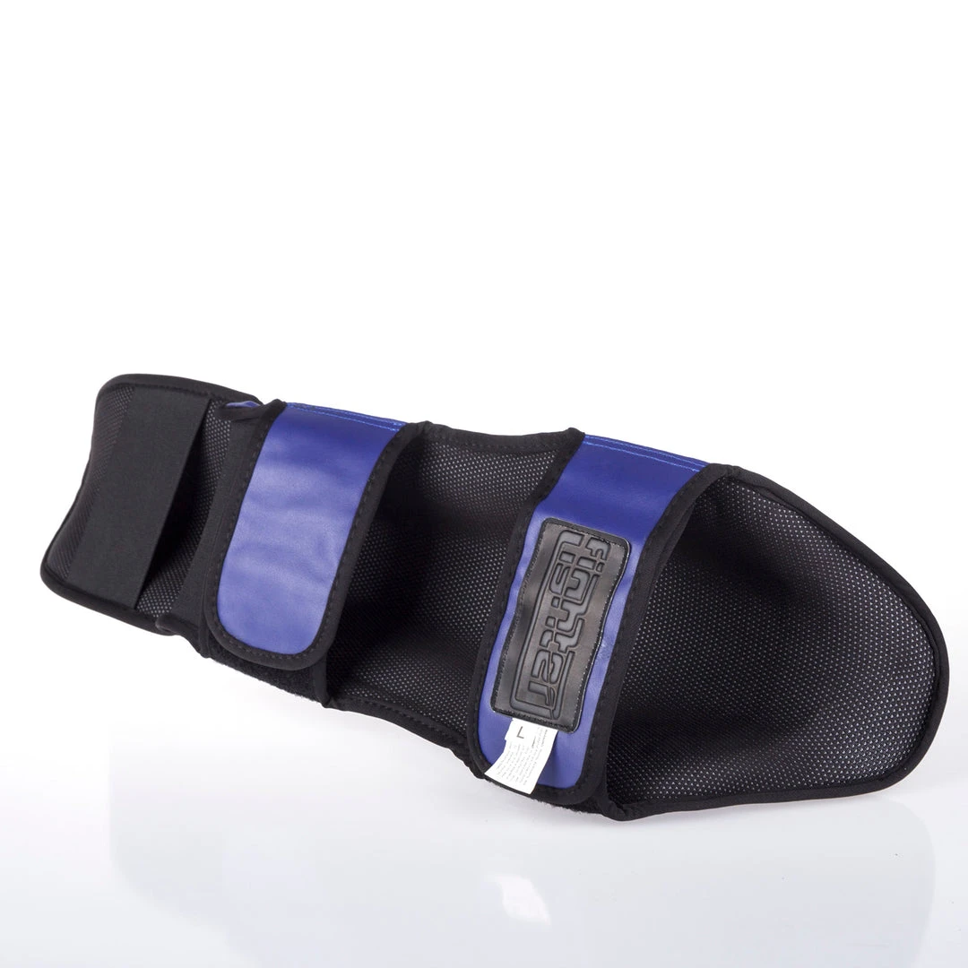 Fighter Shinguards Thai Classic - Blue/grey, JE1573BLG PROTECTION 8 Fighter Shinguards Thai Classic - Blue/grey, JE1573BLG PROTECTION