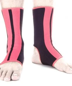Fighter Ankle Support - Black/pink, FAS-03